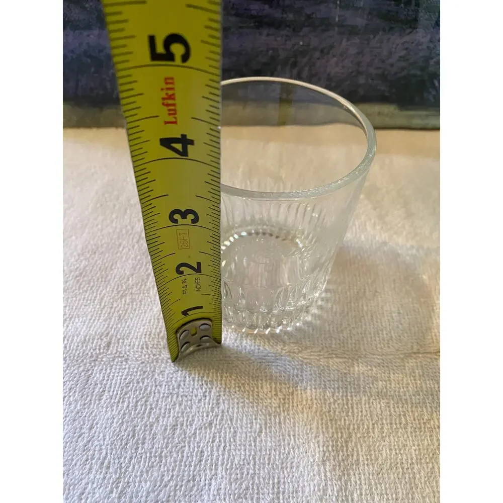 Set of 2 Vintage Crown Royal bourbon glasses